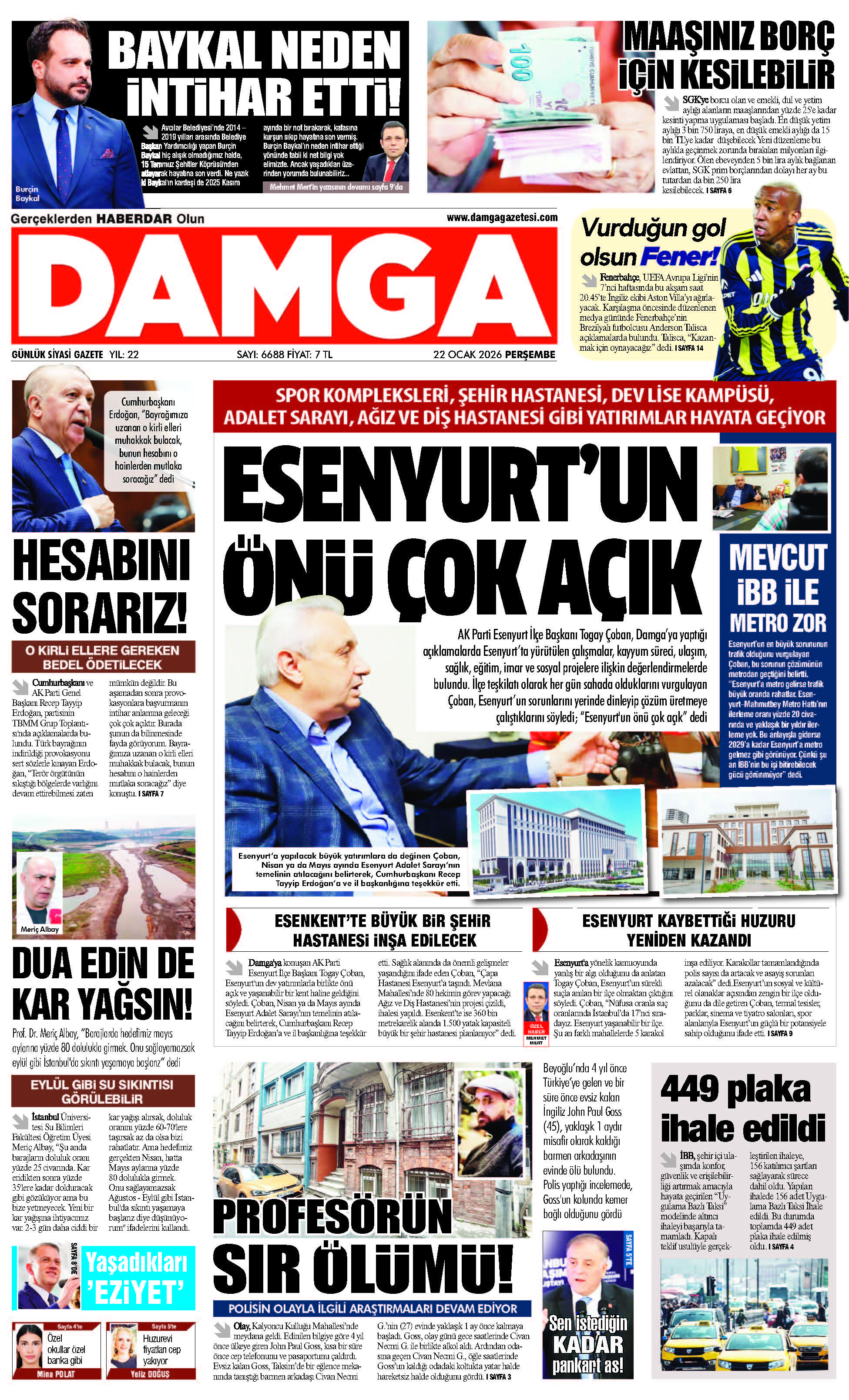 https://www.damgagazetesi.com/DAMGA 22 Ocak Perşembe Sayfaları