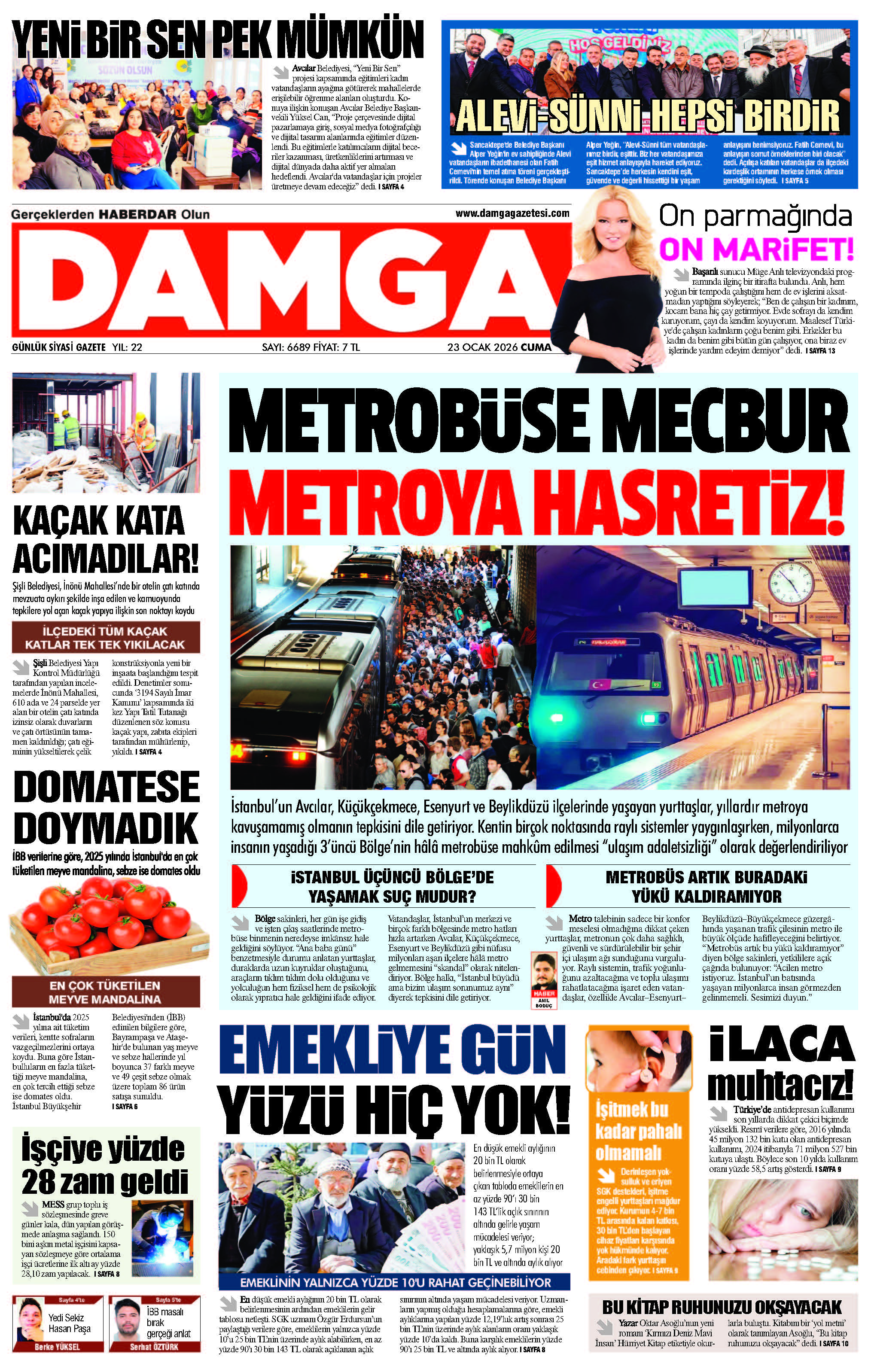 https://www.damgagazetesi.com/DAMGA 23 Ocak Cuma Sayfaları