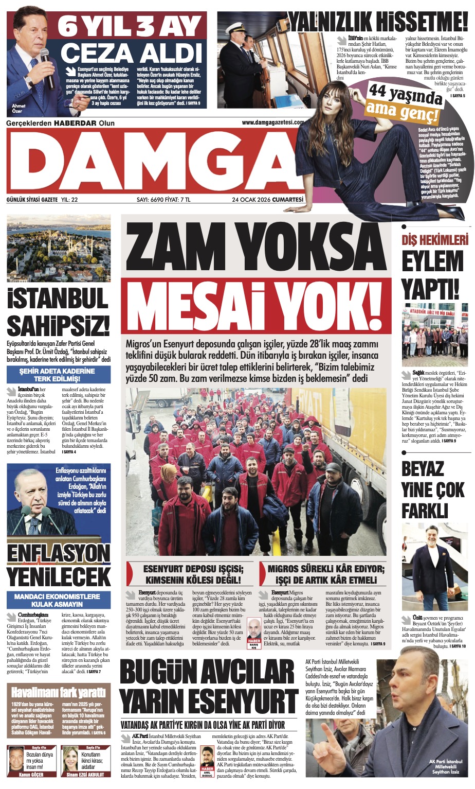 https://www.damgagazetesi.com/DAMGA 24 Ocak Cumartesi Sayfaları