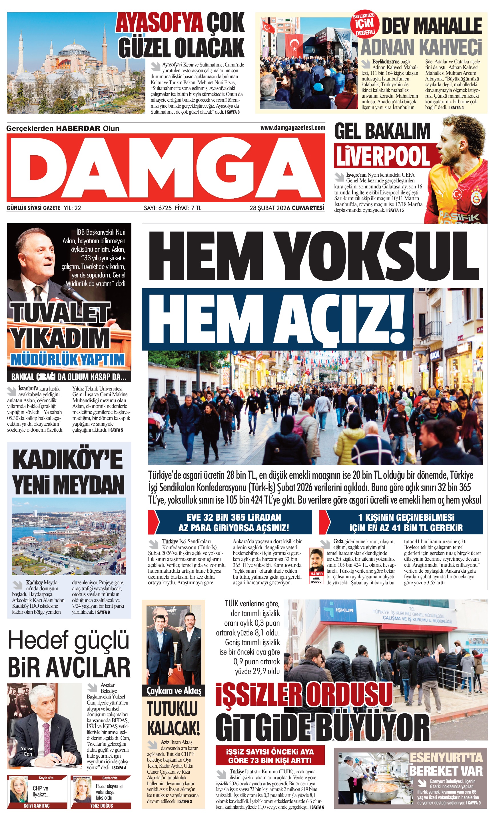 https://www.damgagazetesi.com/DAMGA 28 Şubat Cumartesi Sayfaları