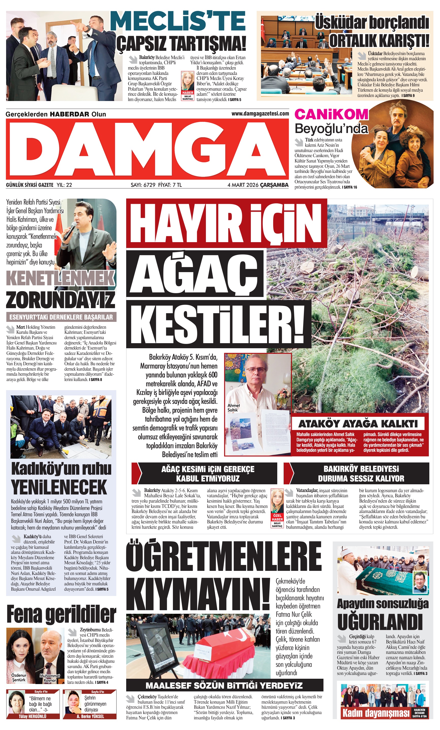 https://www.damgagazetesi.com/DAMGA 4 Mart Çarşamba Sayfaları
