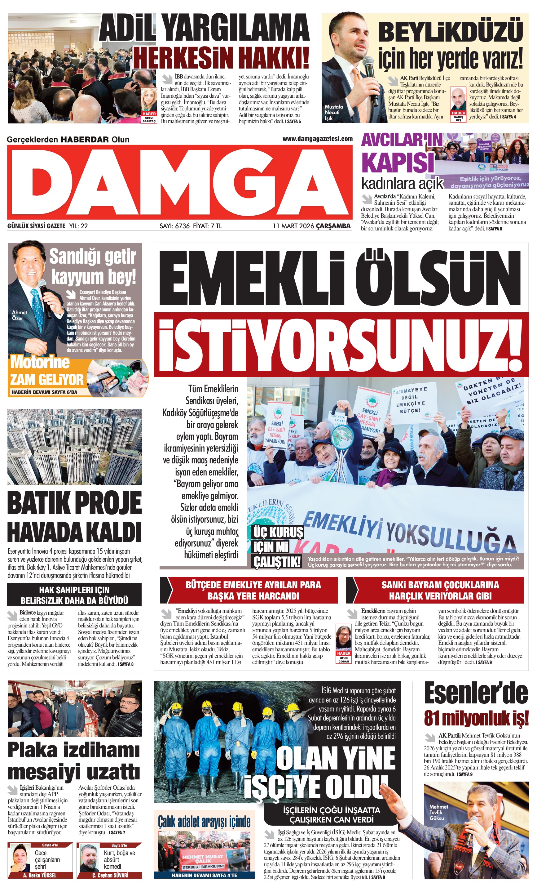 https://www.damgagazetesi.com/DAMGA 11 Mart Çarşamba Sayfaları