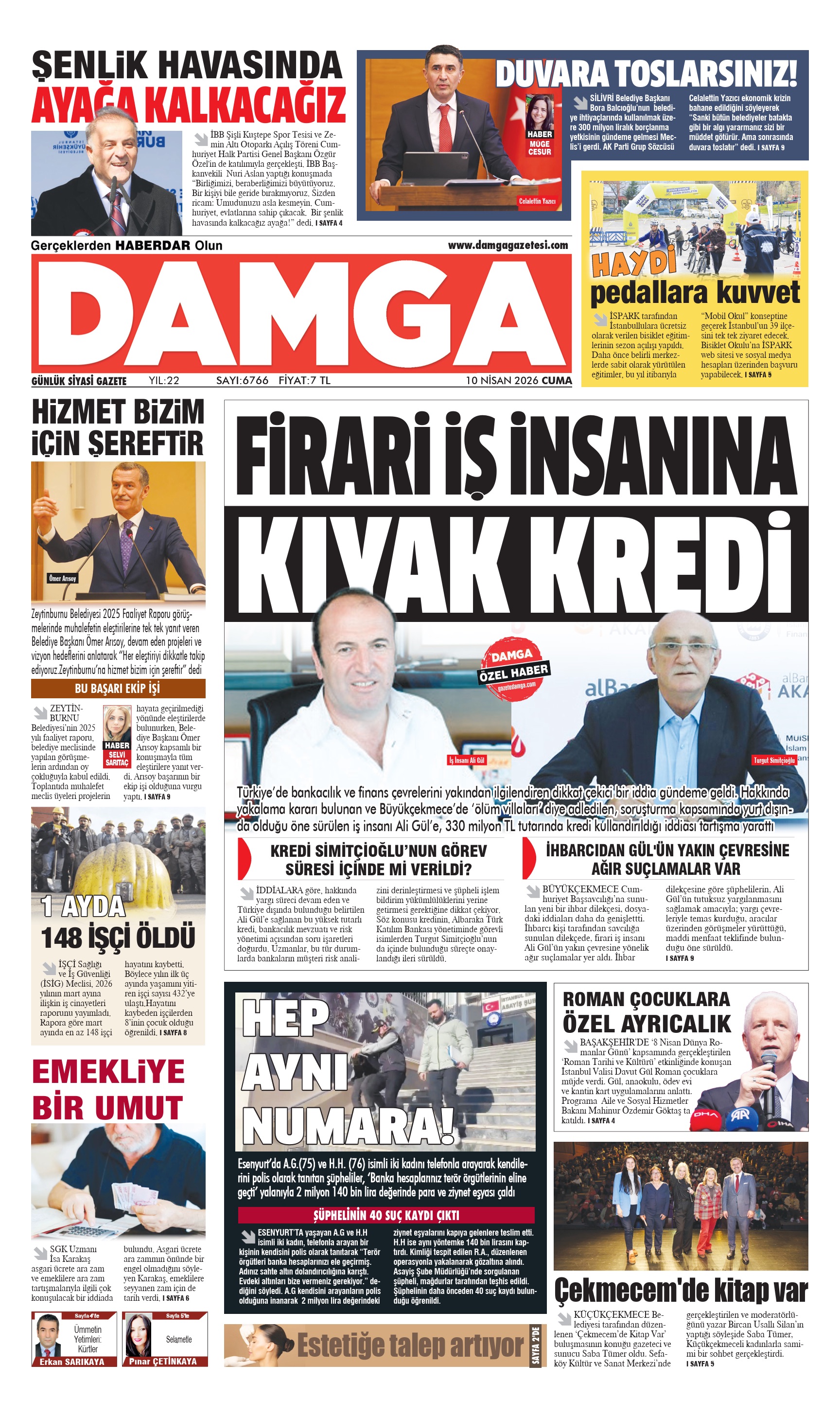 https://www.damgagazetesi.com/DAMGA 10 Nisan Cuma Sayfaları