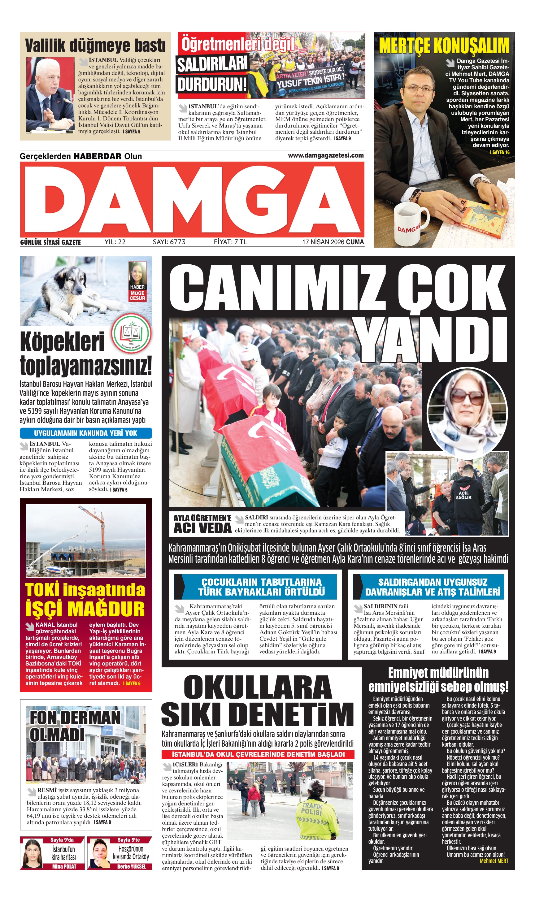 https://www.damgagazetesi.com/DAMGA 17 Nisan Cuma Sayfaları