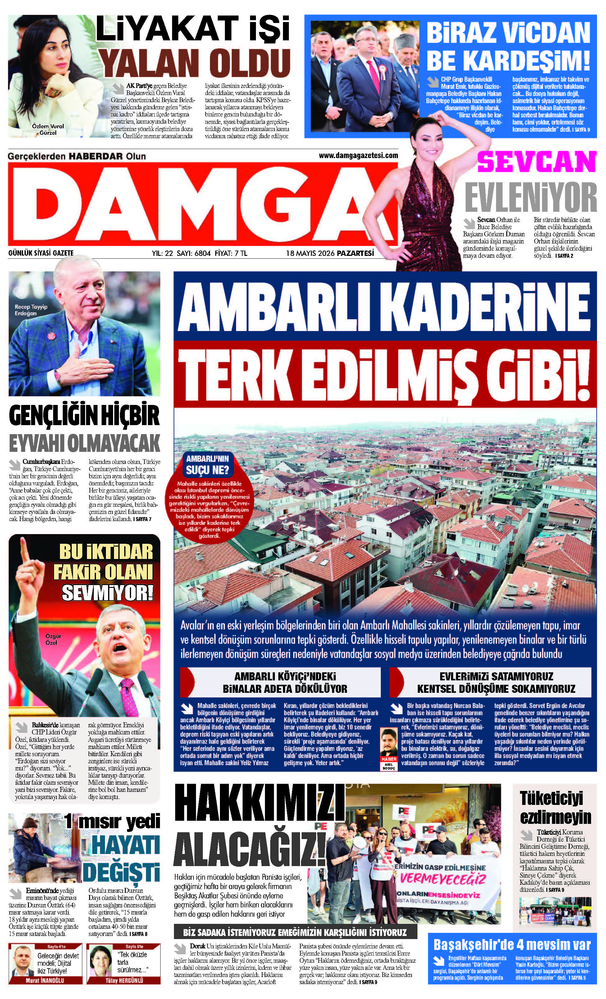 https://www.damgagazetesi.com/DAMGA 18 Mayıs Pazartesi Sayfaları