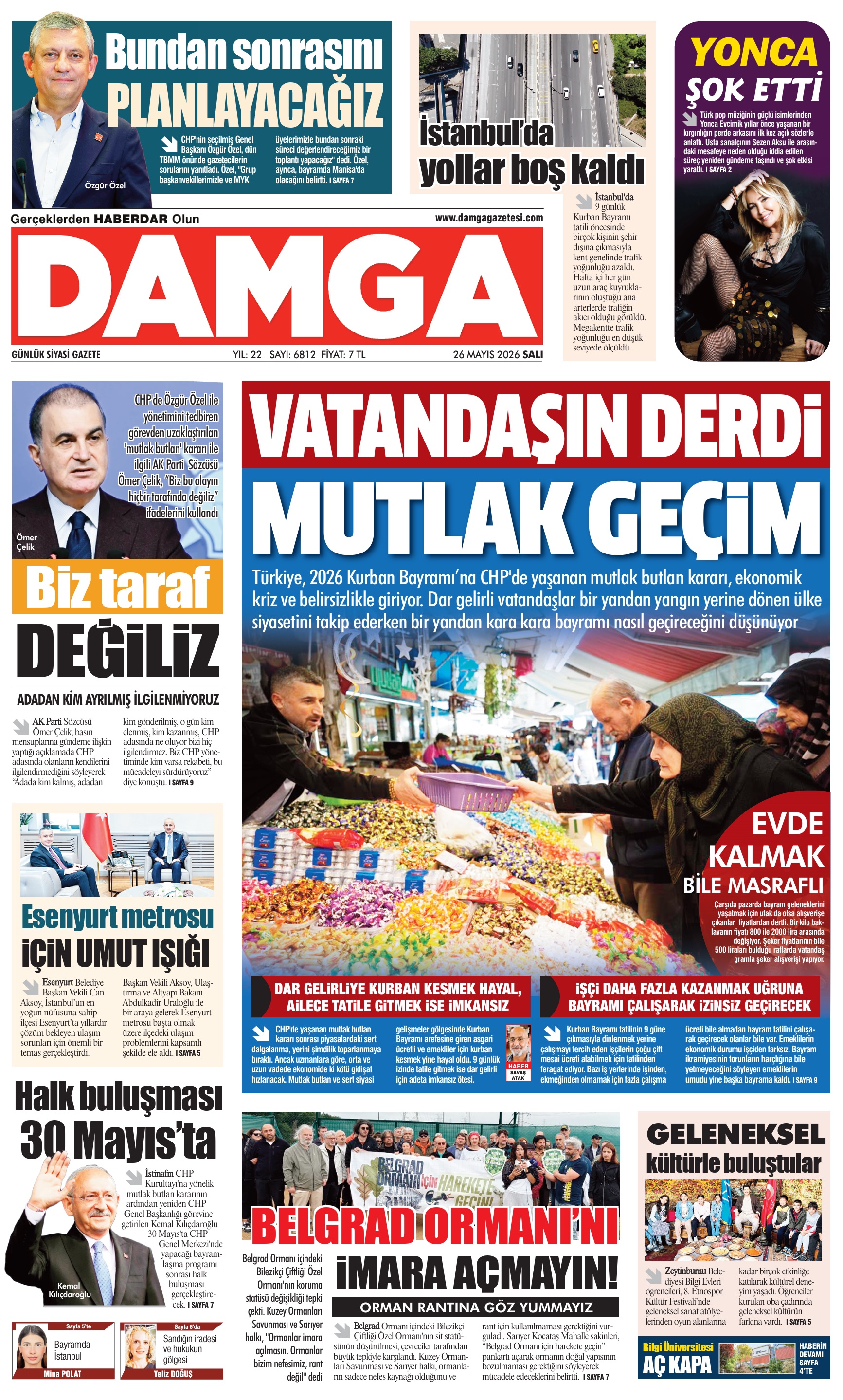 https://www.damgagazetesi.com/DAMGA 26 Mayıs Salı Sayfaları