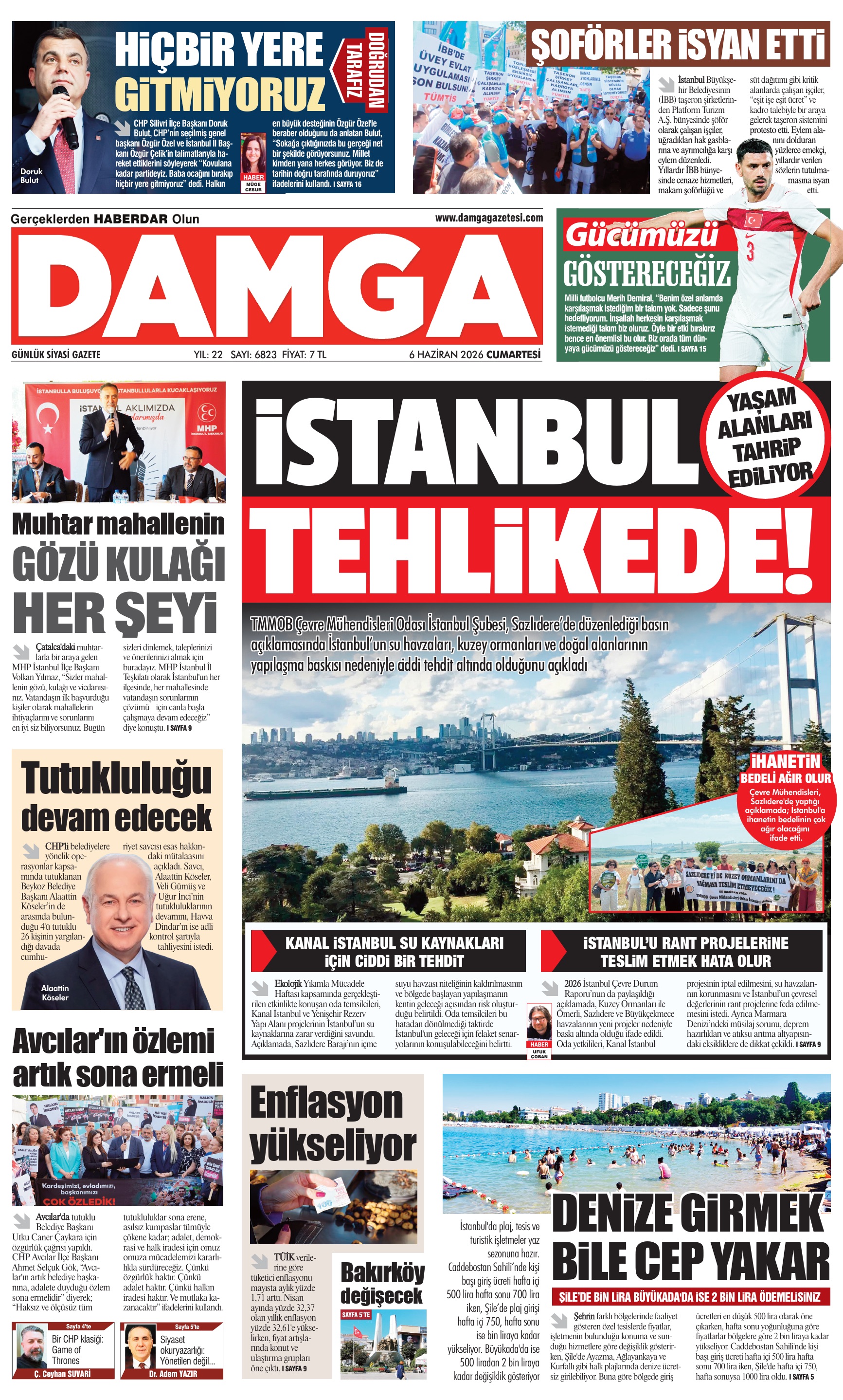 https://www.damgagazetesi.com/DAMGA 6 Haziran Cumartesi Sayfaları