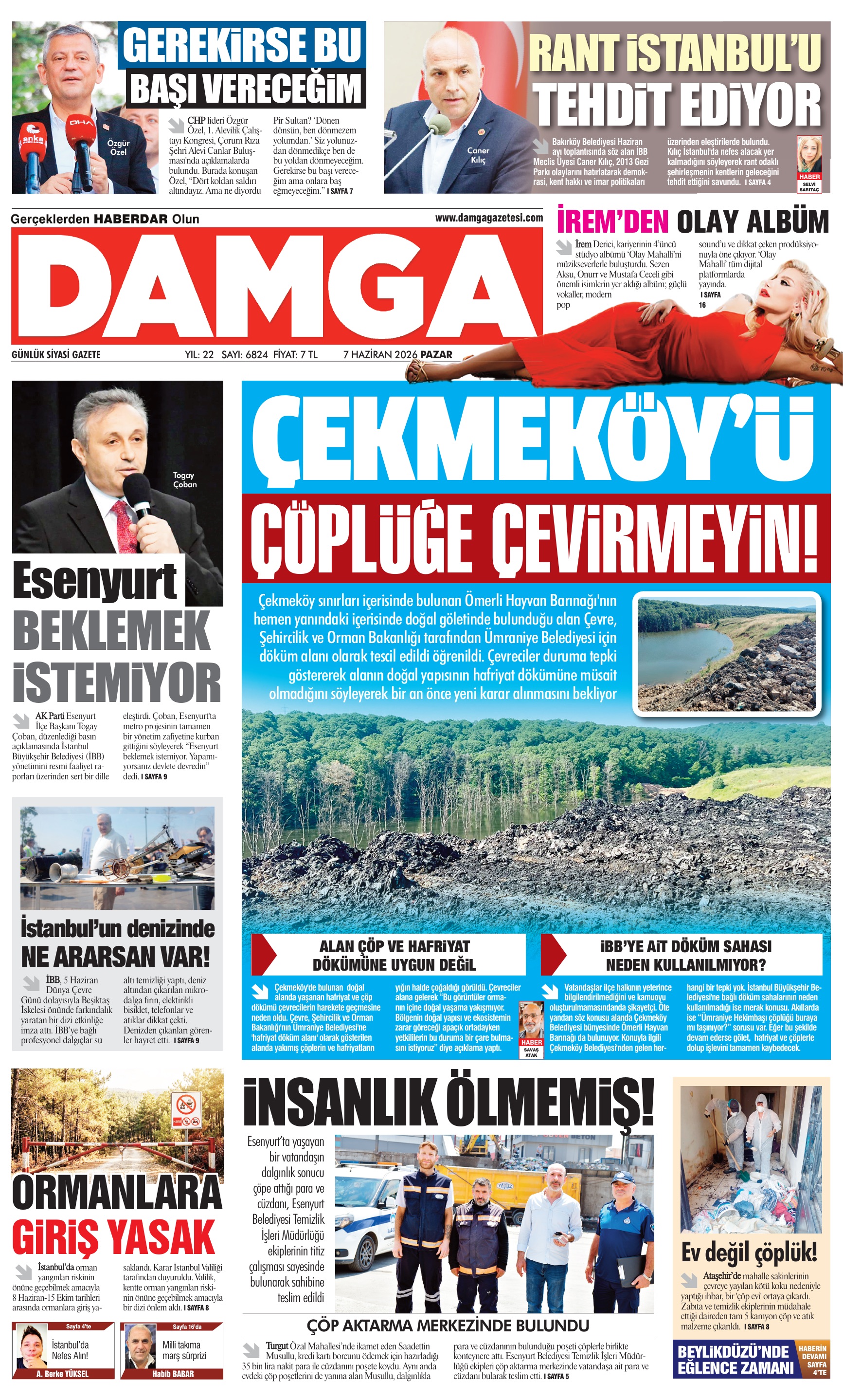 https://www.damgagazetesi.com/DAMGA 7 Haziran Pazar Sayfaları