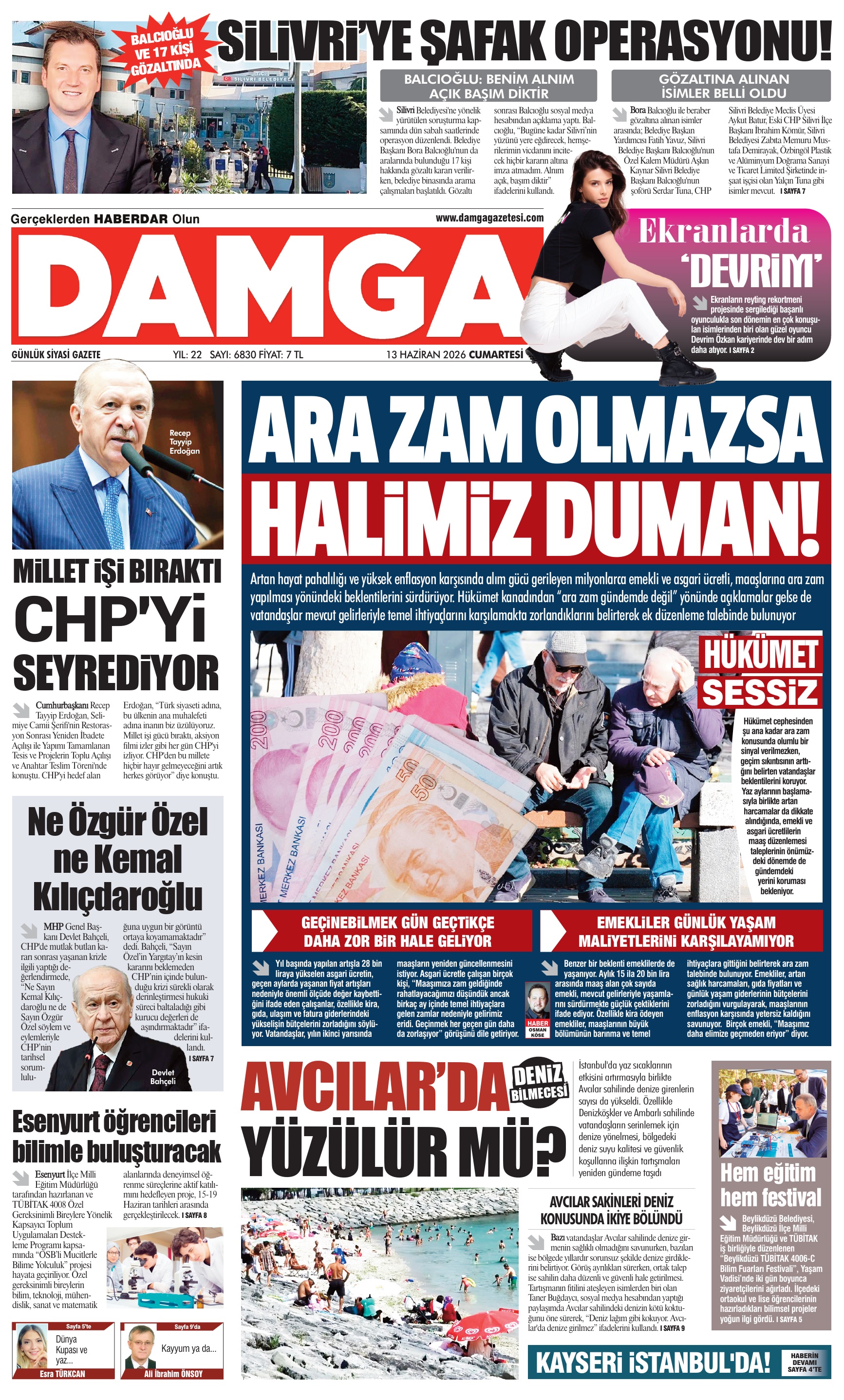 https://www.damgagazetesi.com/DAMGA 13 Haziran Cumartesi Sayfaları
