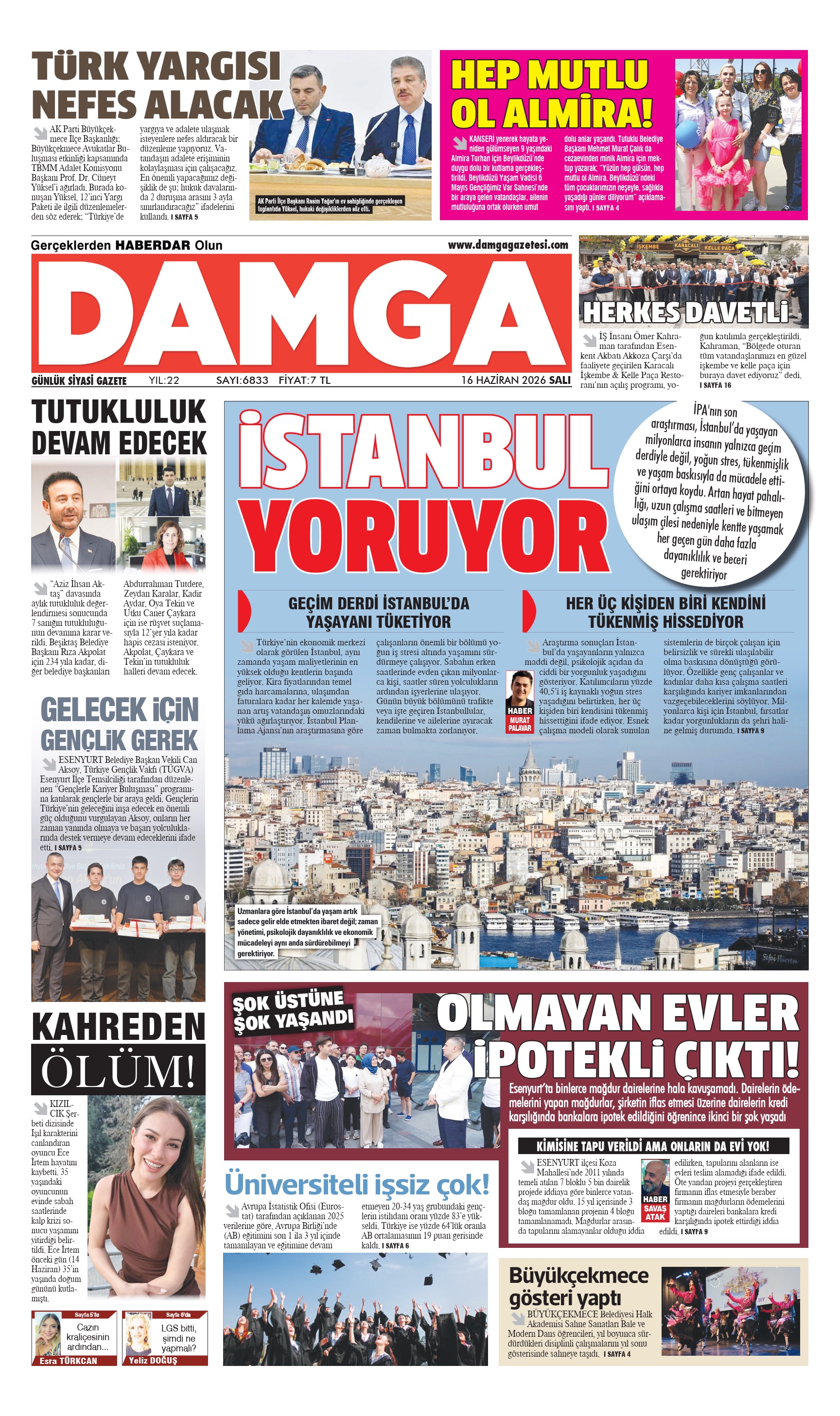 https://www.damgagazetesi.com/DAMGA 16 Haziran Salı Sayfaları