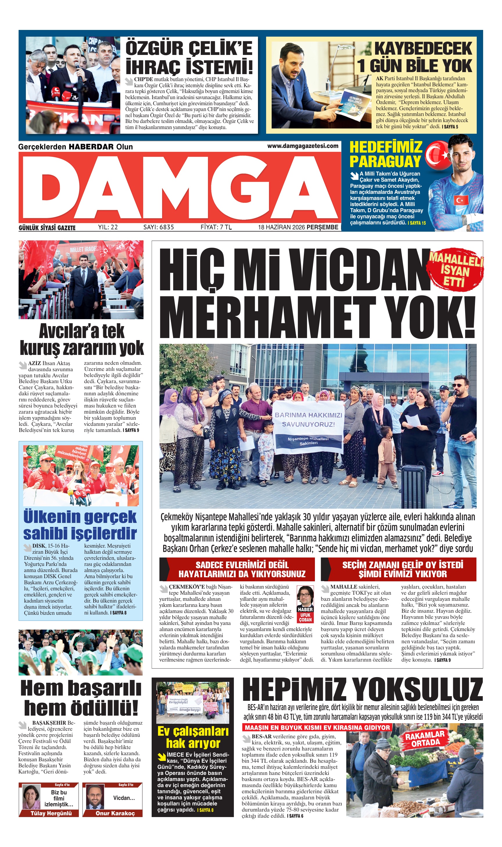 https://www.damgagazetesi.com/DAMGA 18 Haziran Perşembe Sayfaları