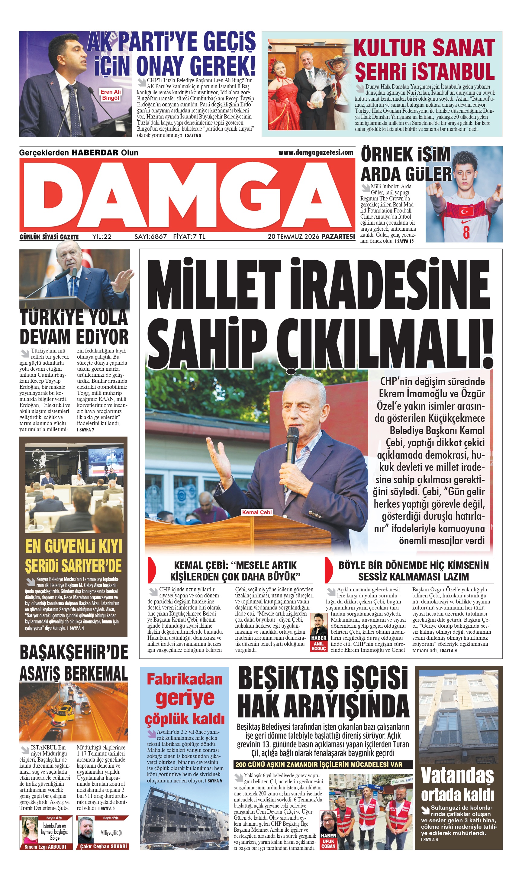 https://www.damgagazetesi.com/DAMGA 20 Temmuz Pazartesi Sayfaları