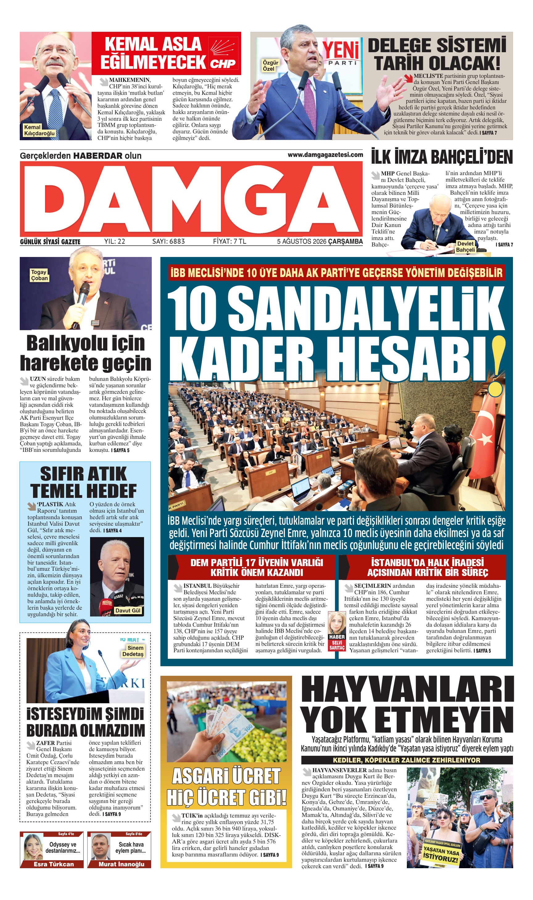 https://www.damgagazetesi.com/DAMGA 5 Ağustos Çarşamba Sayfaları