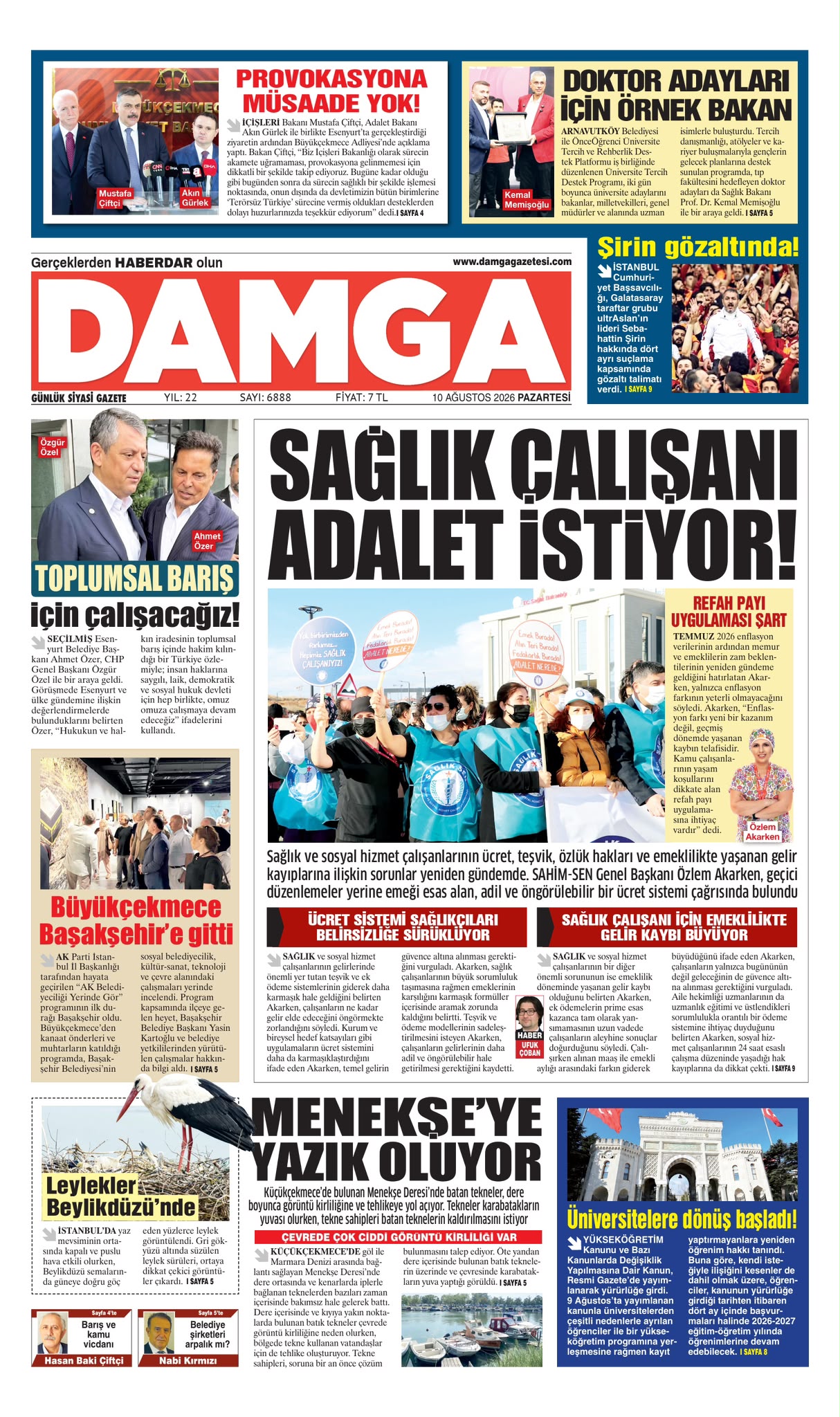 https://www.damgagazetesi.com/DAMGA 10 Ağustos Pazartesi Sayfaları