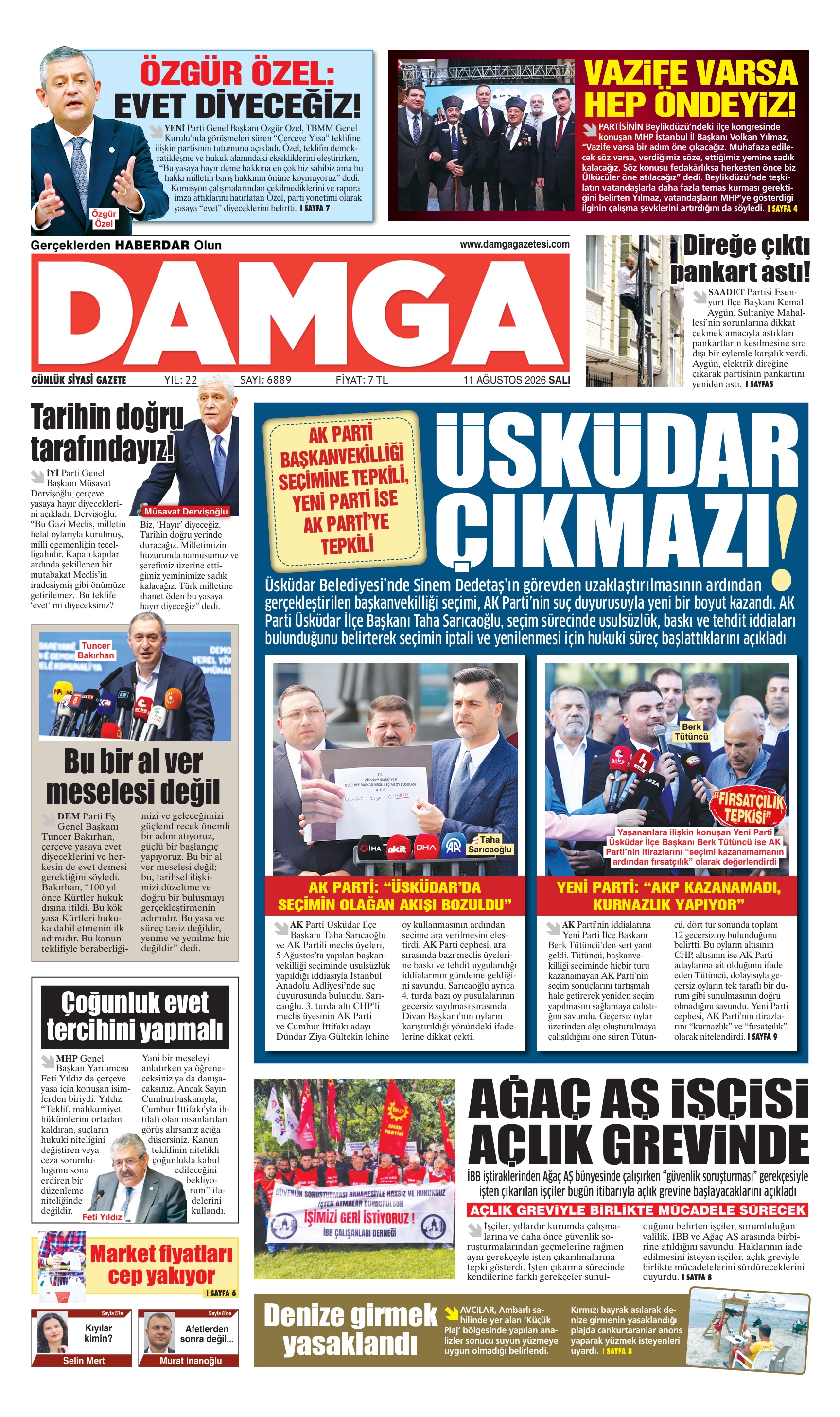 https://www.damgagazetesi.com/DAMGA 11 Ağustos Salı Sayfaları