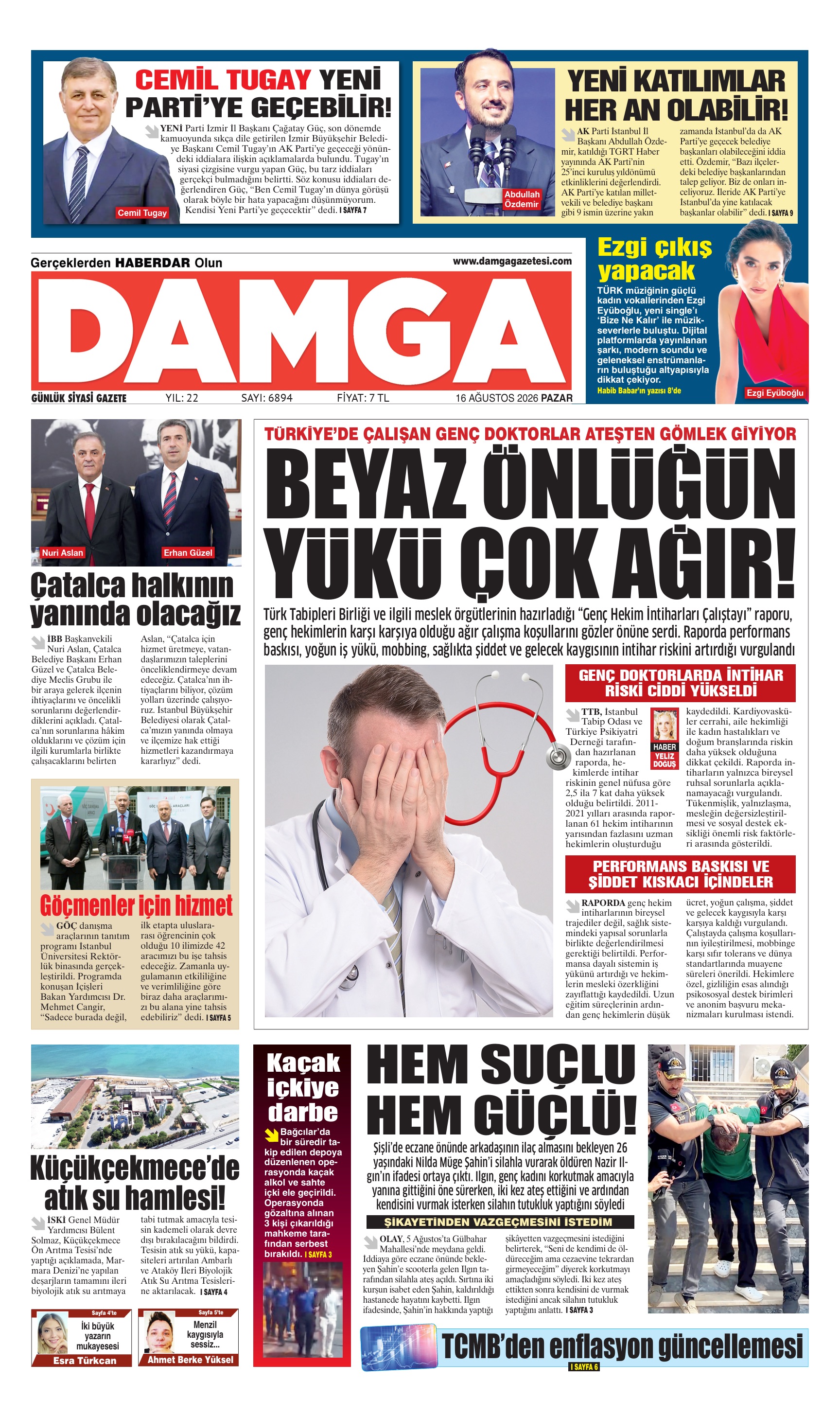 https://www.damgagazetesi.com/DAMGA 16 Ağustos Pazar Sayfaları