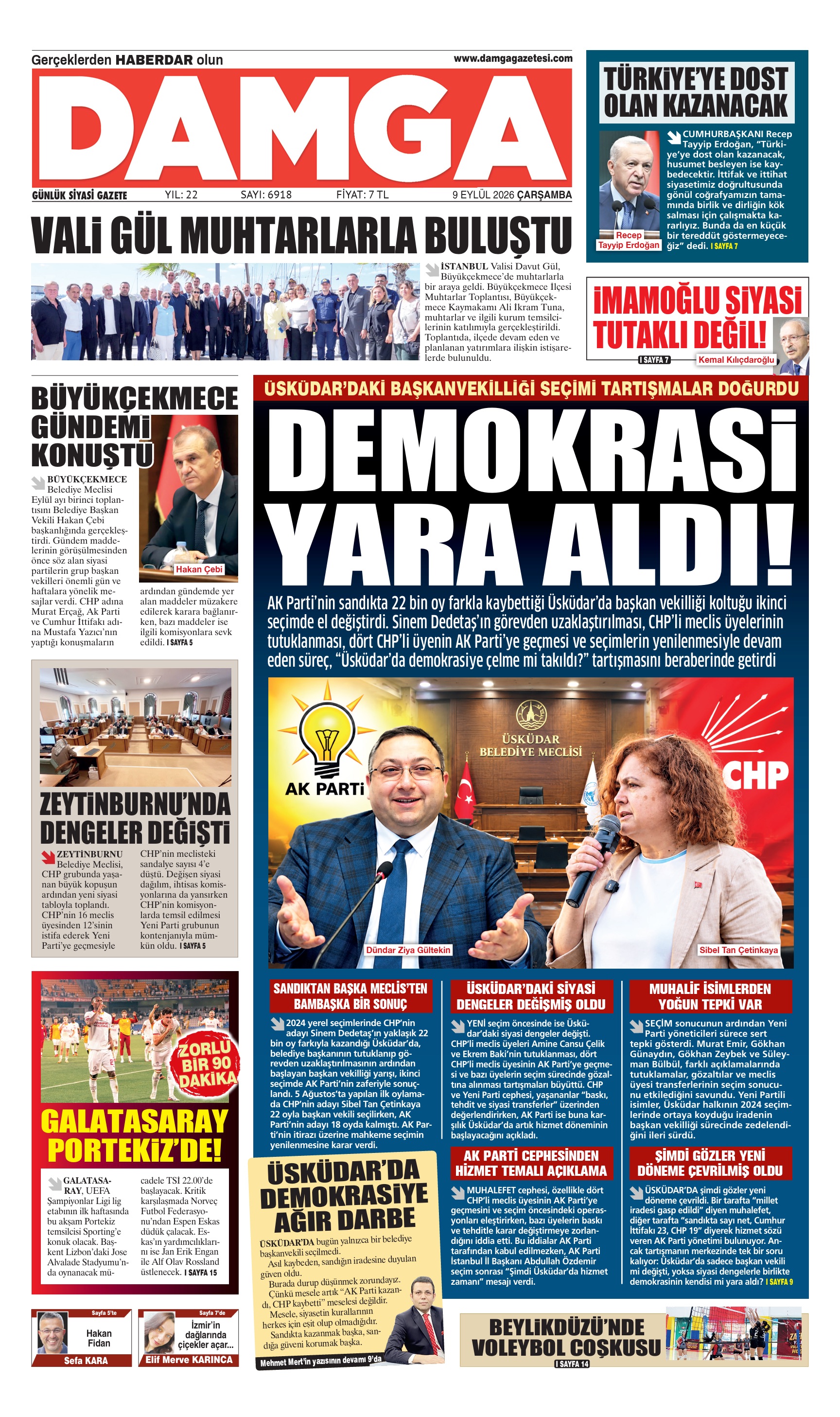 https://www.damgagazetesi.com/DAMGA 9 Eylül Çarşamba Sayfaları
