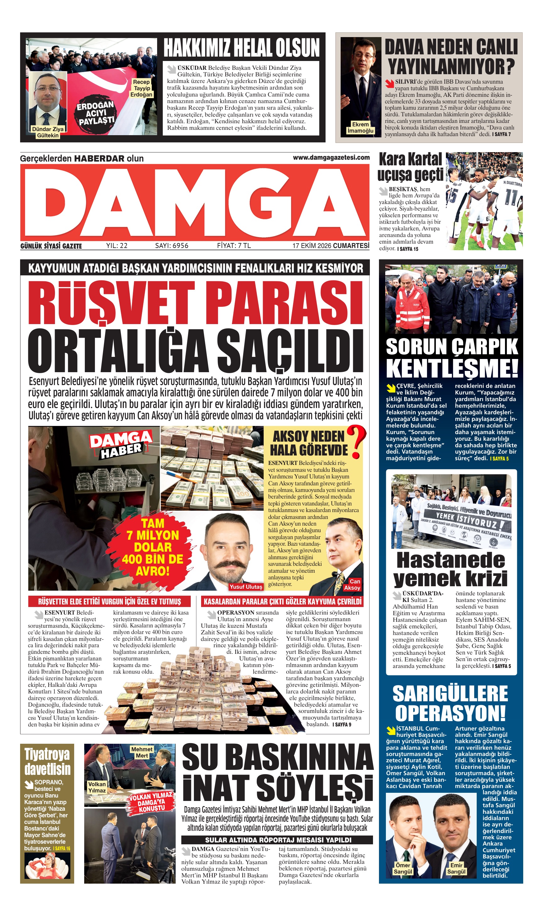 https://www.damgagazetesi.com/DAMGA 17 Ekim Cumartesi Sayfaları