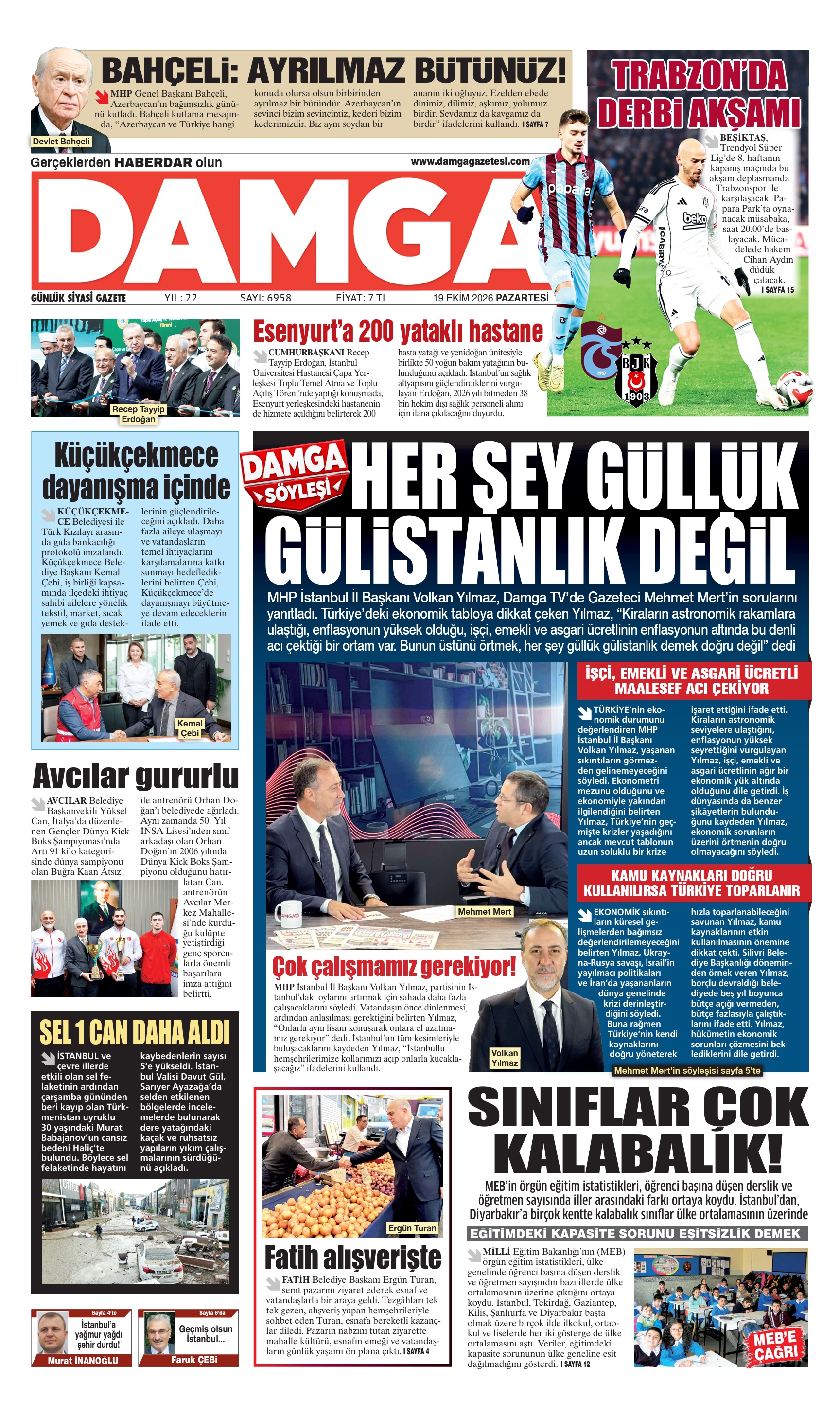 https://www.damgagazetesi.com/DAMGA 19 Ekim Pazartesi Sayfaları